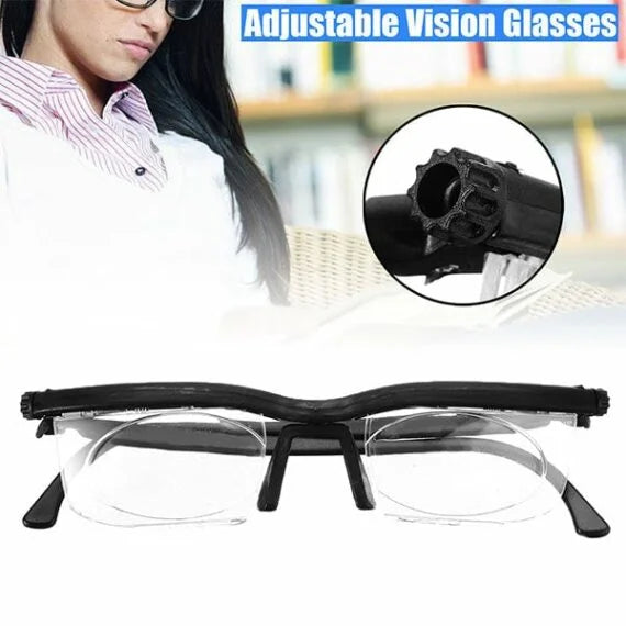 Reading Glasses Adjustable Clear Vision Eyewear