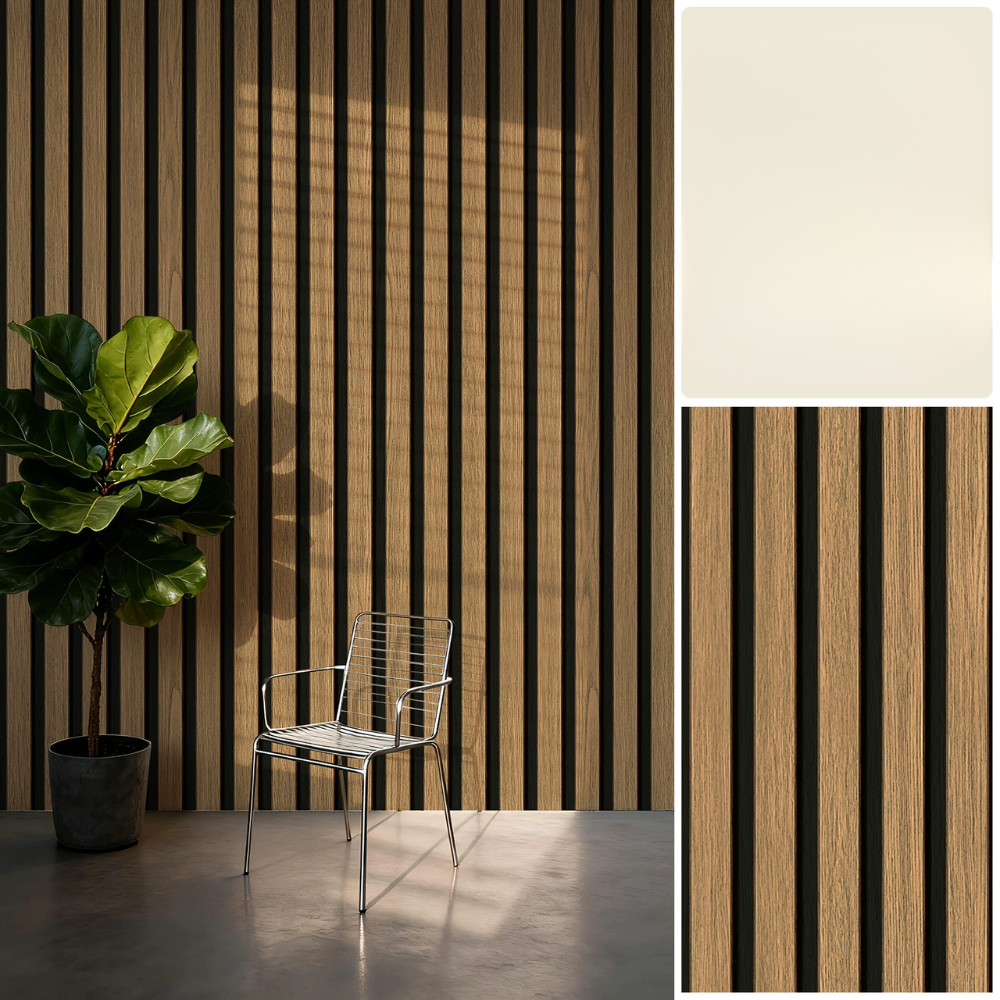 Wood Wall Panels Self Adhesive Wallpaper Waterproof PVC Decor