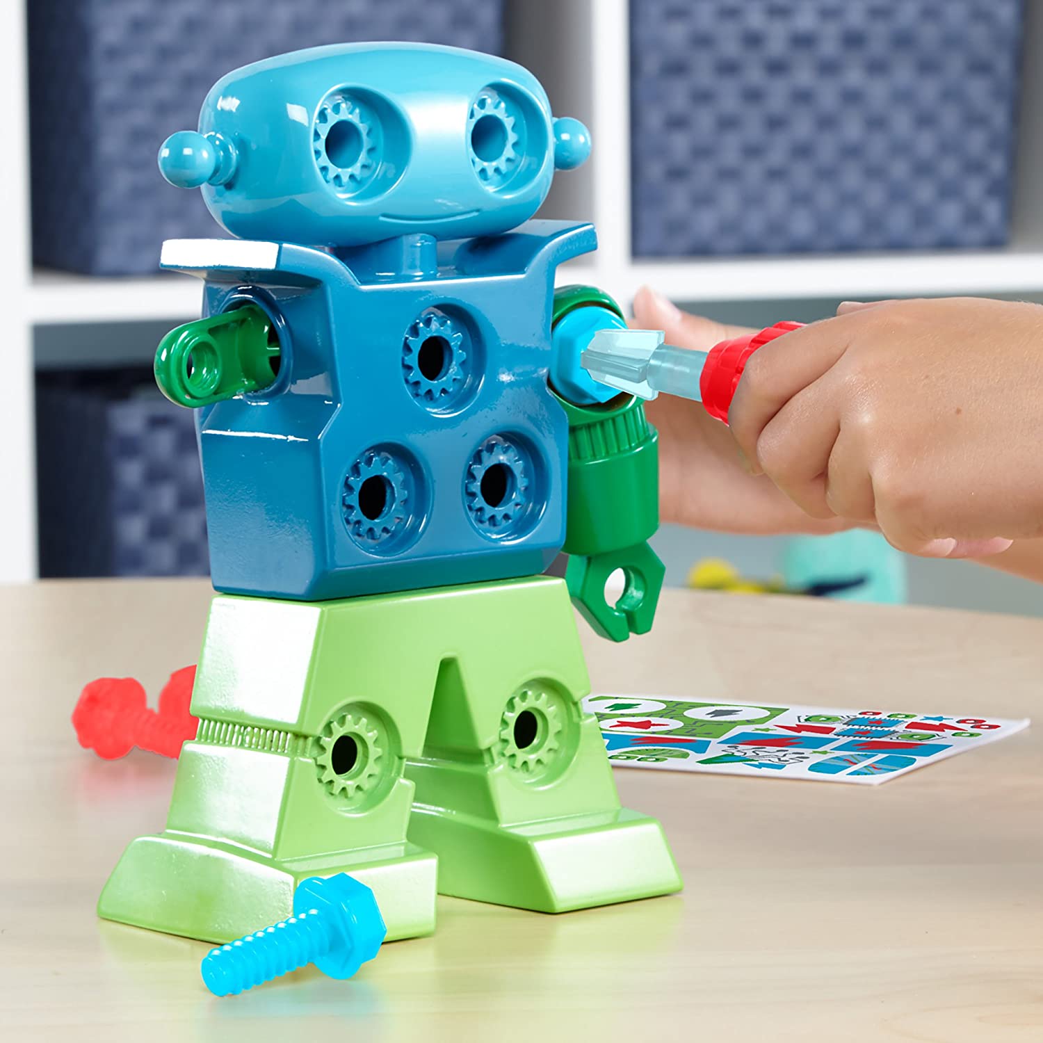 Building Toy Robot for Kids Engineering Play