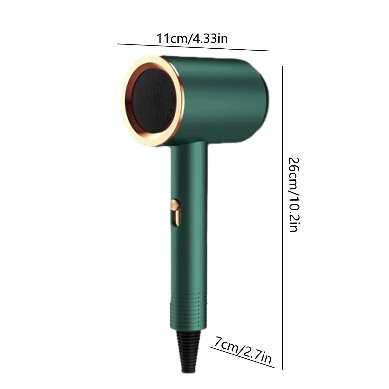 Spazzola Asciugacapelli | Styler Silenzioso ad Alta Velocità per Casa