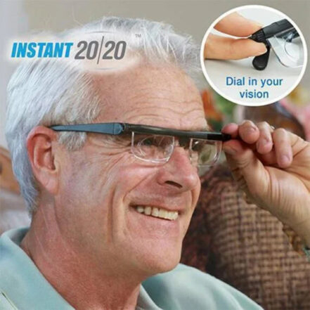 Reading Glasses Adjustable Clear Vision Eyewear