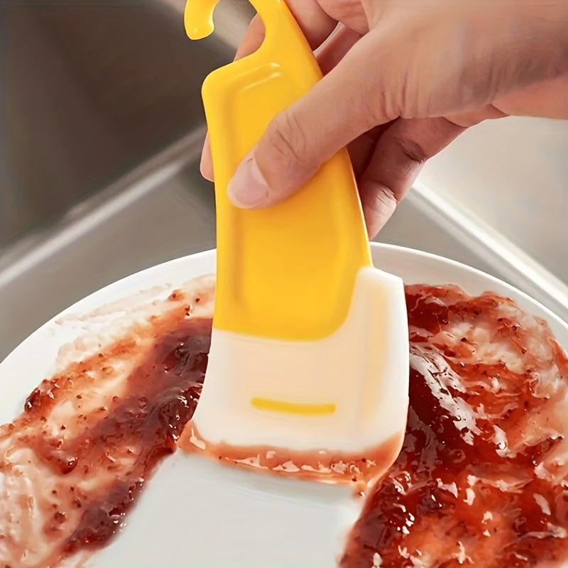 Kitchen Scraper Tool with Non-Stick Plastic Blade