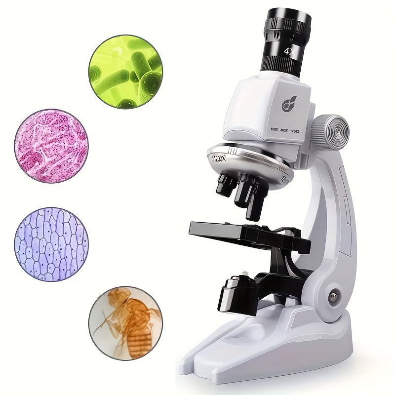 Kit de microscopio para niños Juguete educativo de plástico