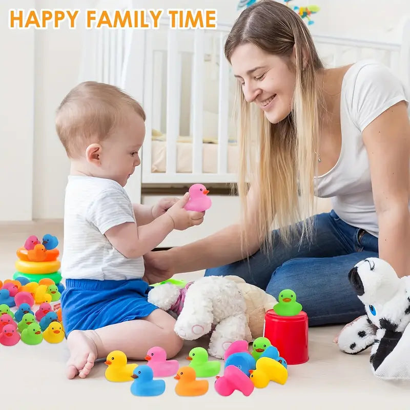 Rubber Bath Ducks for Kids and Toddlers