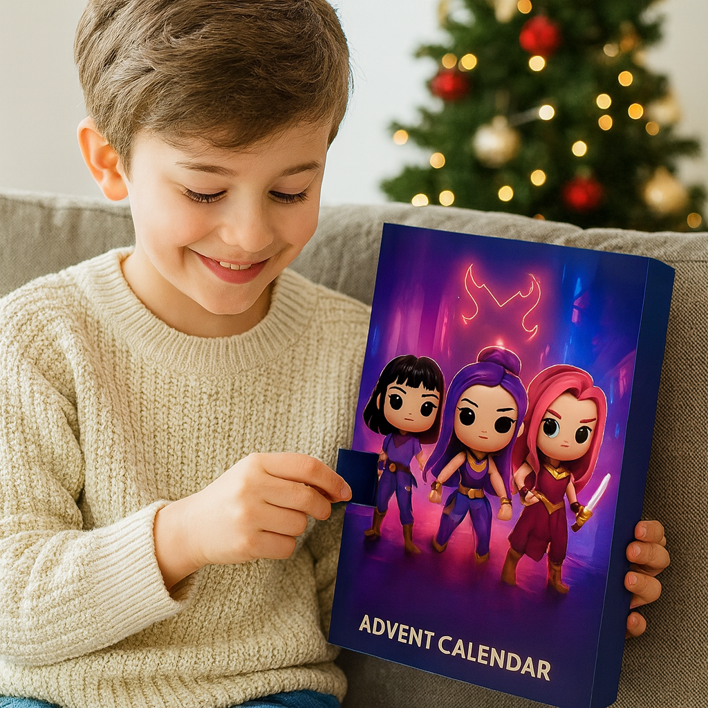 Adventskalender Anime Geschenkset Feiertags-Countdown Überraschungen