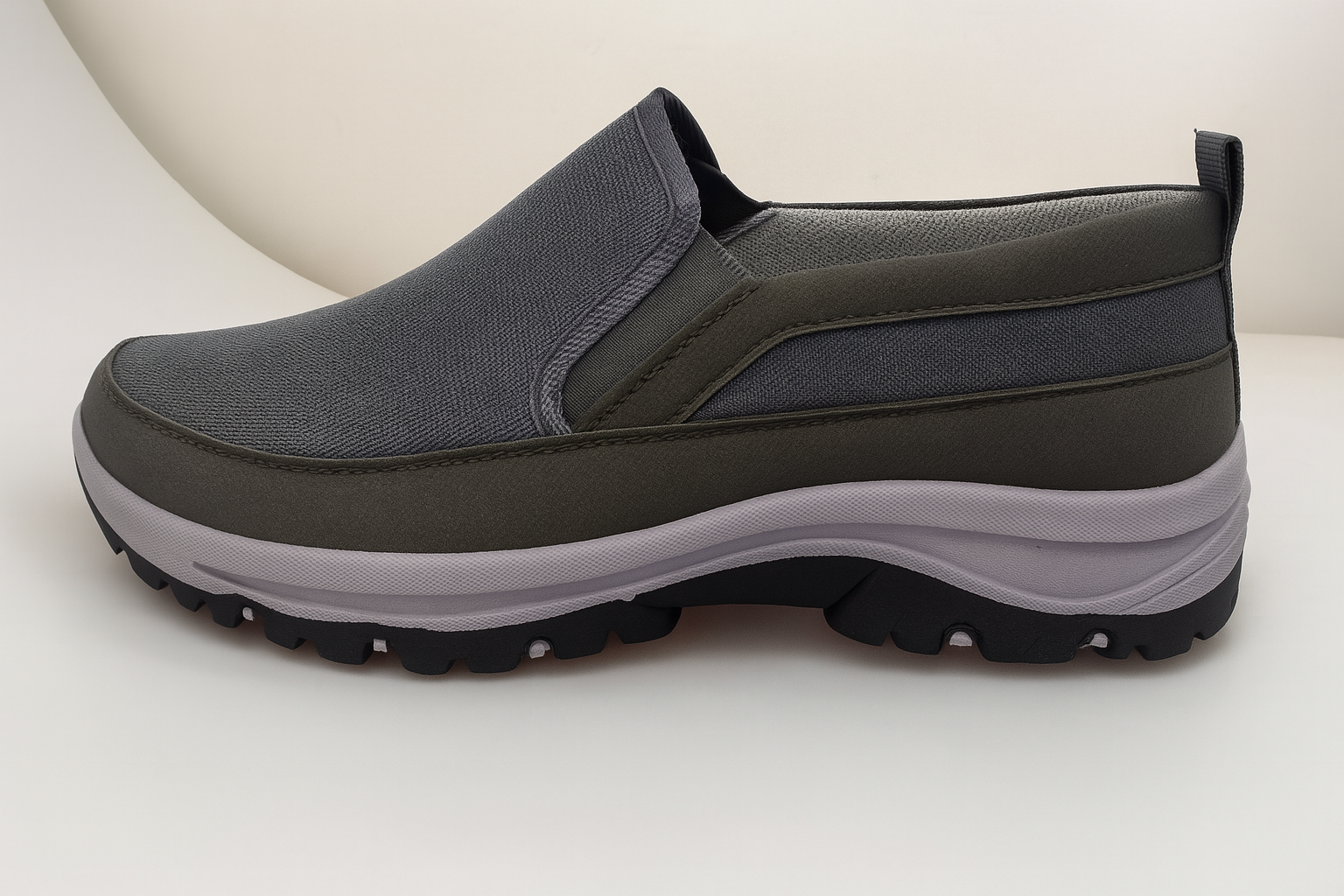 Zapatos impermeables para caminar de hombre | Sin cordones