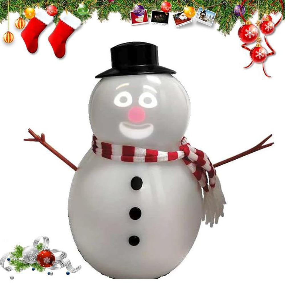 Animated Snowman Gift Decoration Light Projector Display