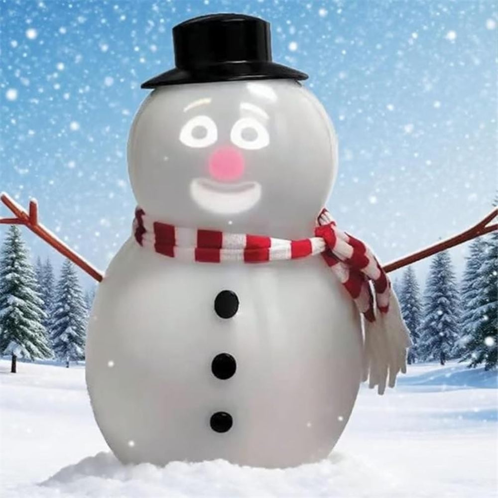 Animated Snowman Gift Decoration Light Projector Display