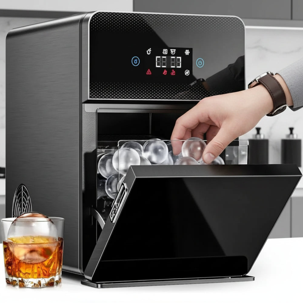 Automatic Ice Maker Future Ristic Ice Maker Automatic Ice Ball Maker Whiskey 2 Inch Clear Sphere