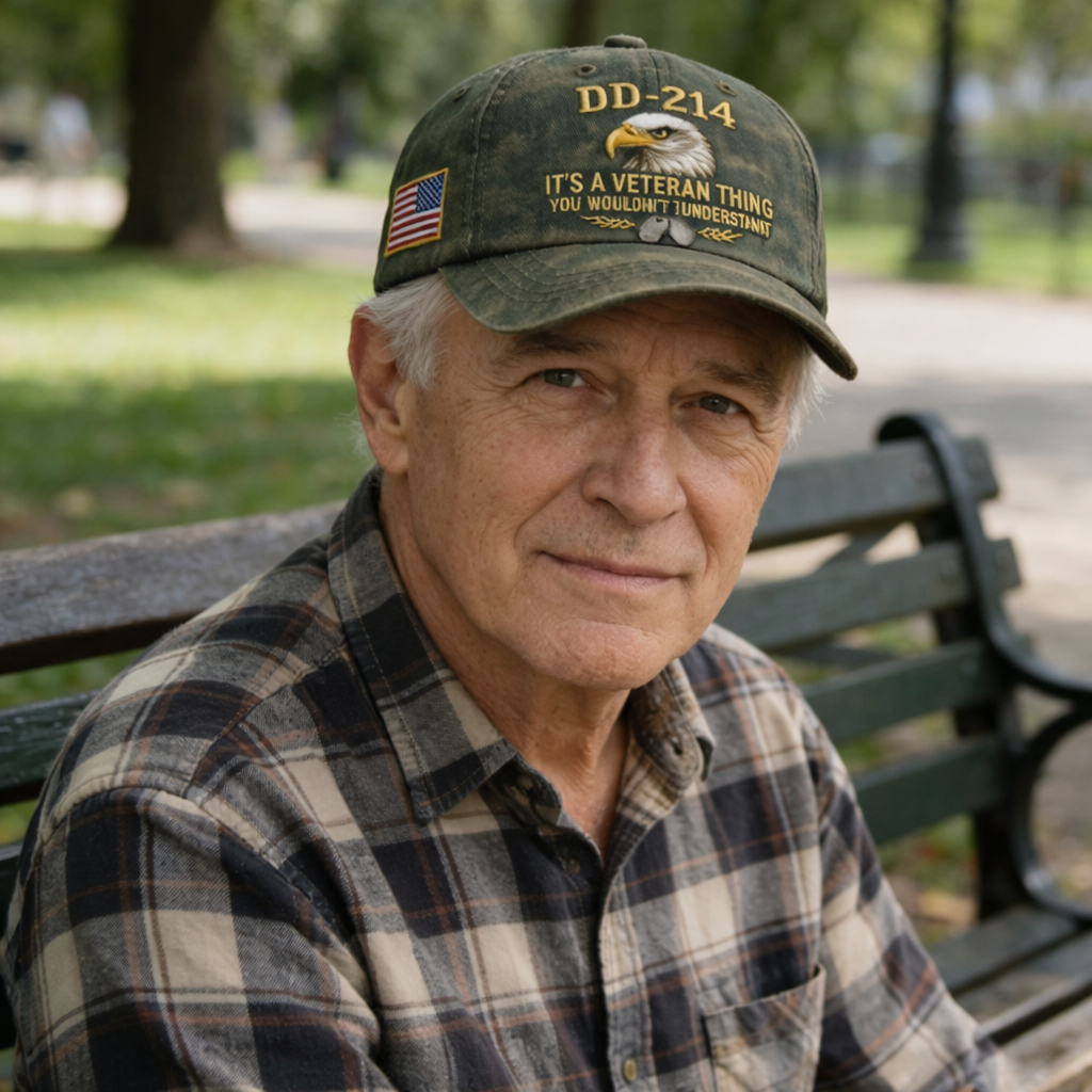 Baseball Cap Military Veteran Adjustable Hat