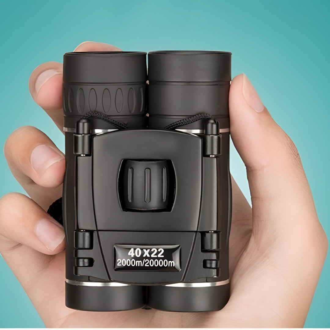 Compact Binoculars HD Long Distance Waterproof Travel Viewing Scope