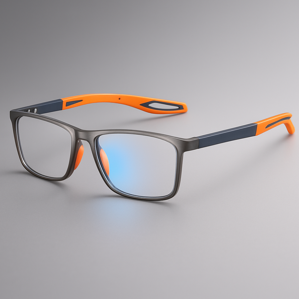 Gafas de lectura ligeras para hombre con bloqueo de luz azul