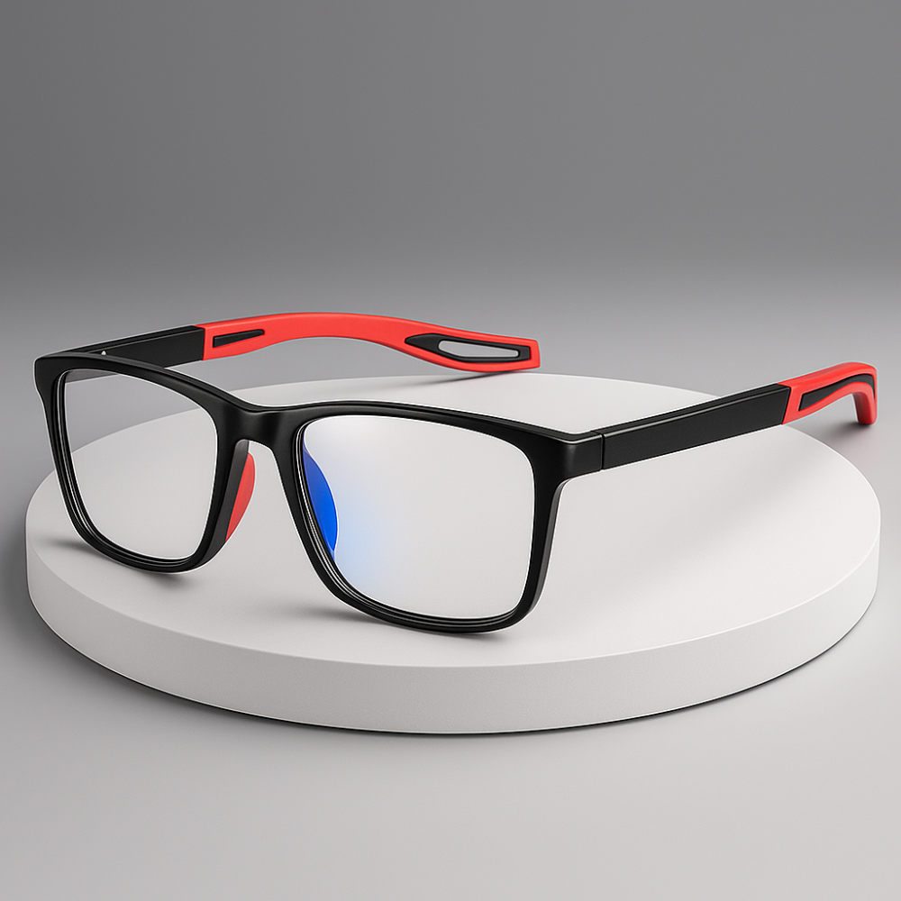 Blue Light Glasses Modern Frame Comfortable Daily Screen Use
