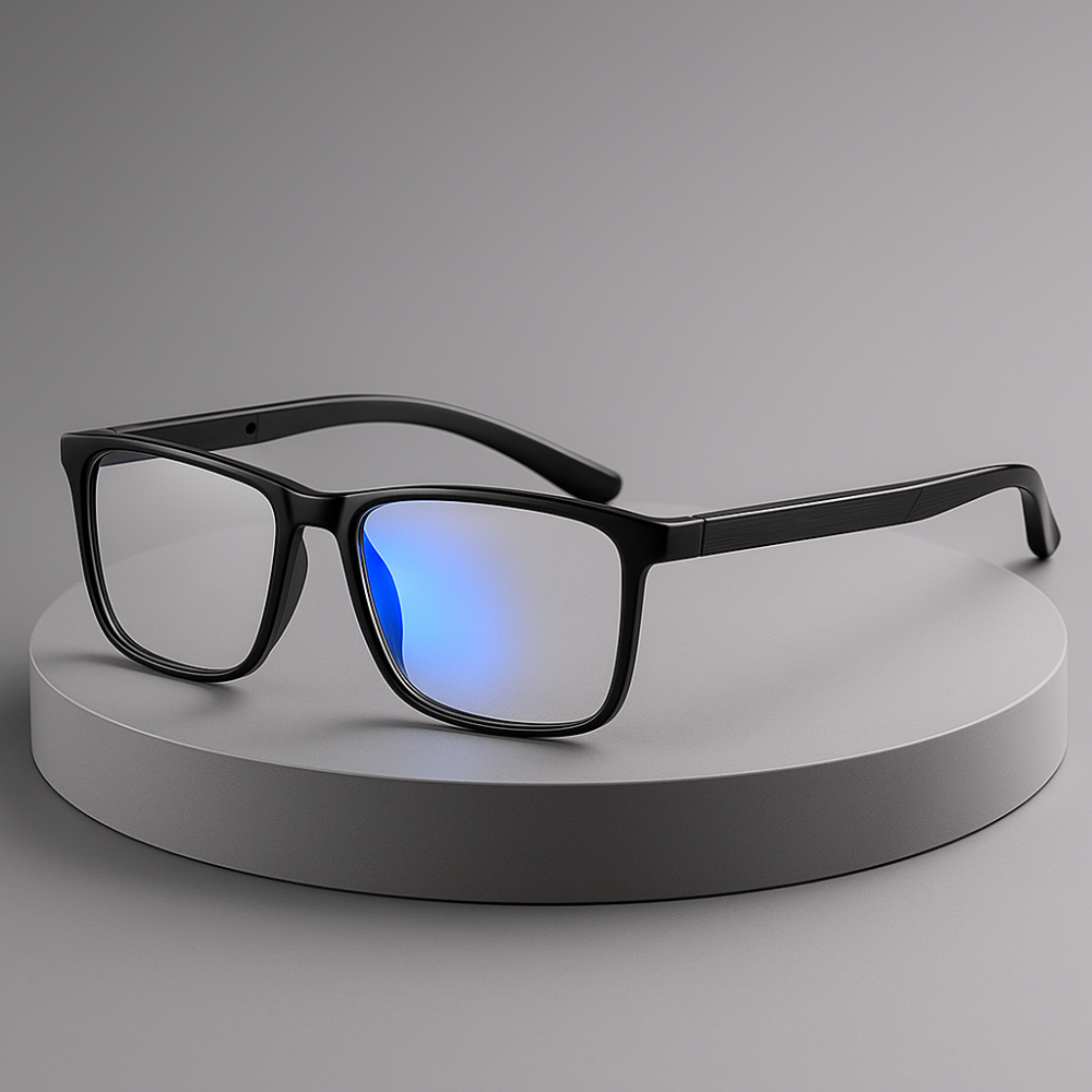 Blue Light Glasses Modern Frame Comfortable Daily Screen Use