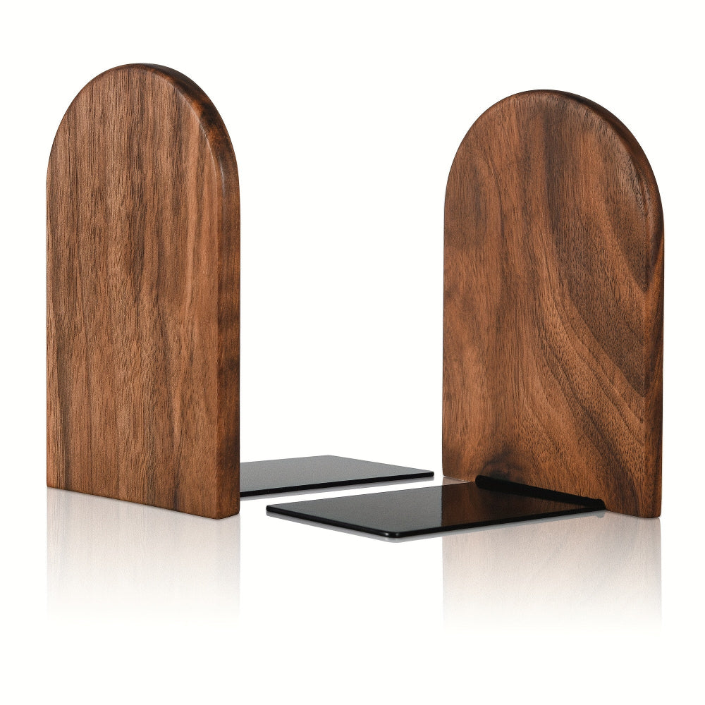 Bookends Modern Arched Desk Organizer Pair