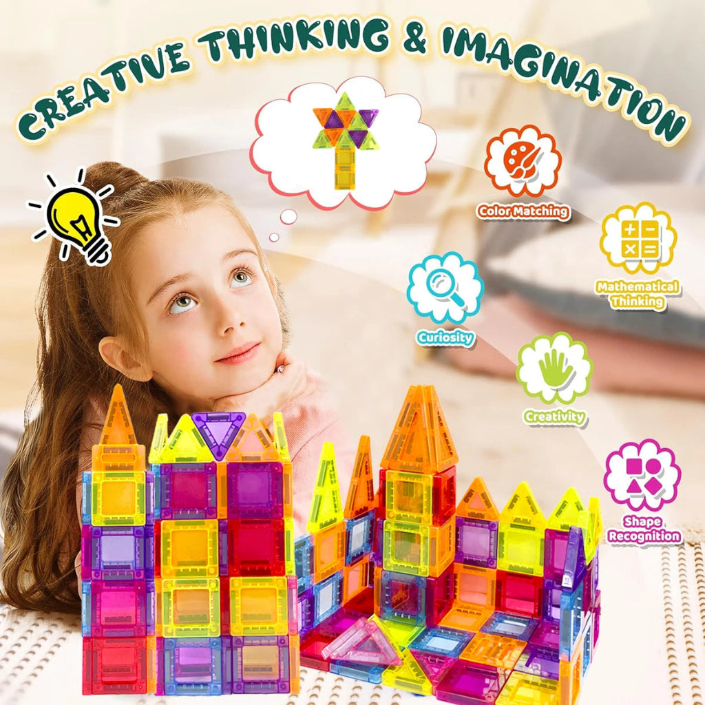 Building Blocks Educational Magnetic STEM Toy Set 4