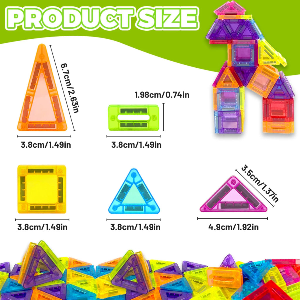 Building Blocks Educational Magnetic STEM Toy Set 5