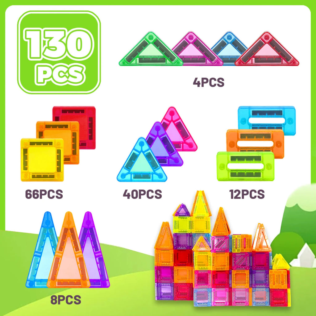 Building Blocks Educational Magnetic STEM Toy Set 9