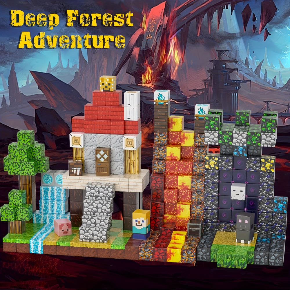 Building Blocks Toy Kids Magnetic Creative Construction Set