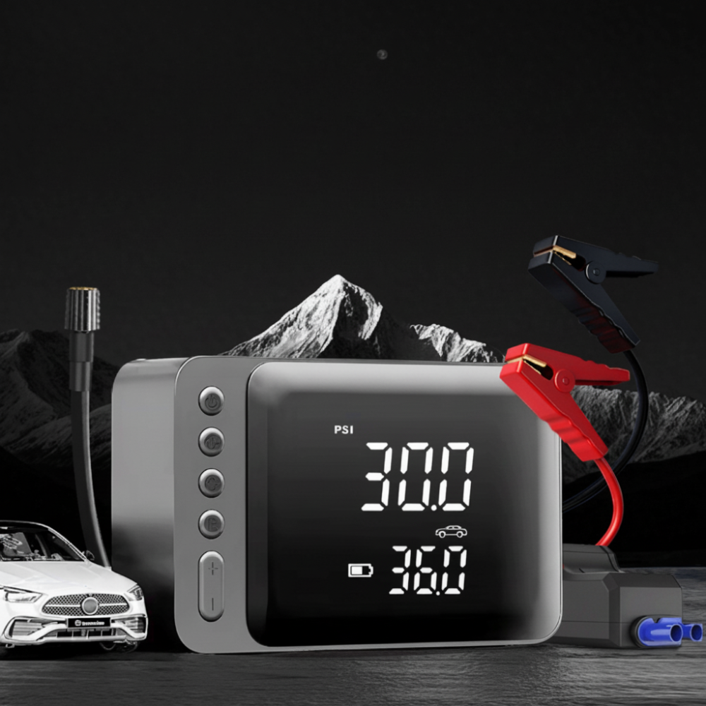 Car Jump Starter Air Compressor Portable Power Pack