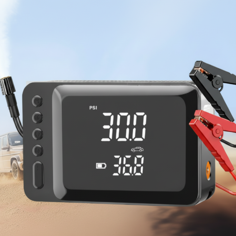 Car Jump Starter Air Compressor Portable Power Pack