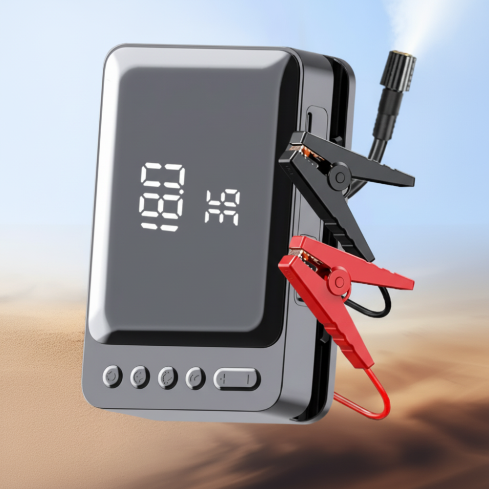Car Jump Starter Air Compressor Portable Power Pack