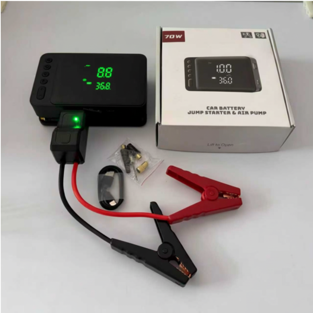 Car Jump Starter Air Compressor Portable Power Pack