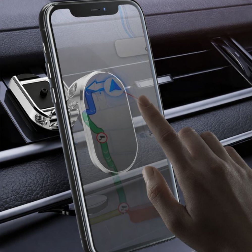 Car Phone Mount Magnetic Foldable Dashboard Holder