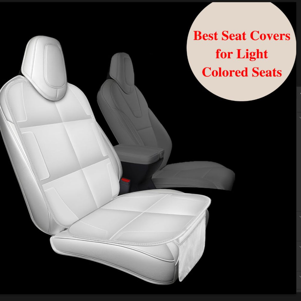 Car Seat Protector Pad Leather Waterproof Non Slip Cover