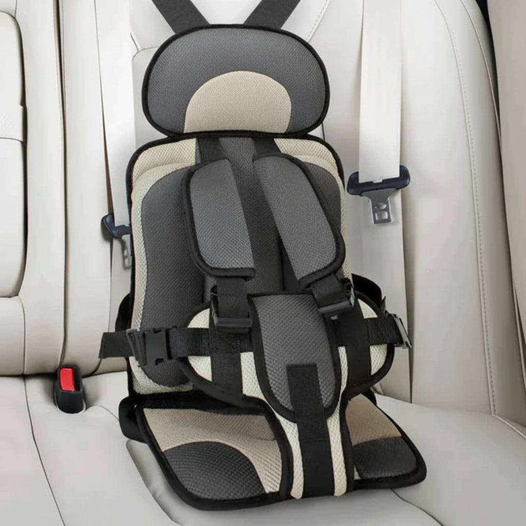 Car Seat Travel Harness Compact Padded Child Safety Seat