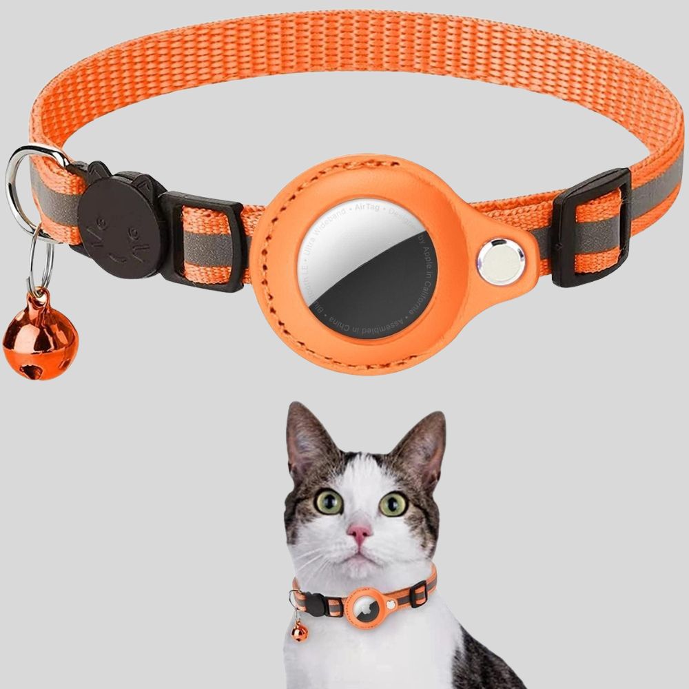 Cat Collar GPS Tracker Reflective Breakaway Safety Strap