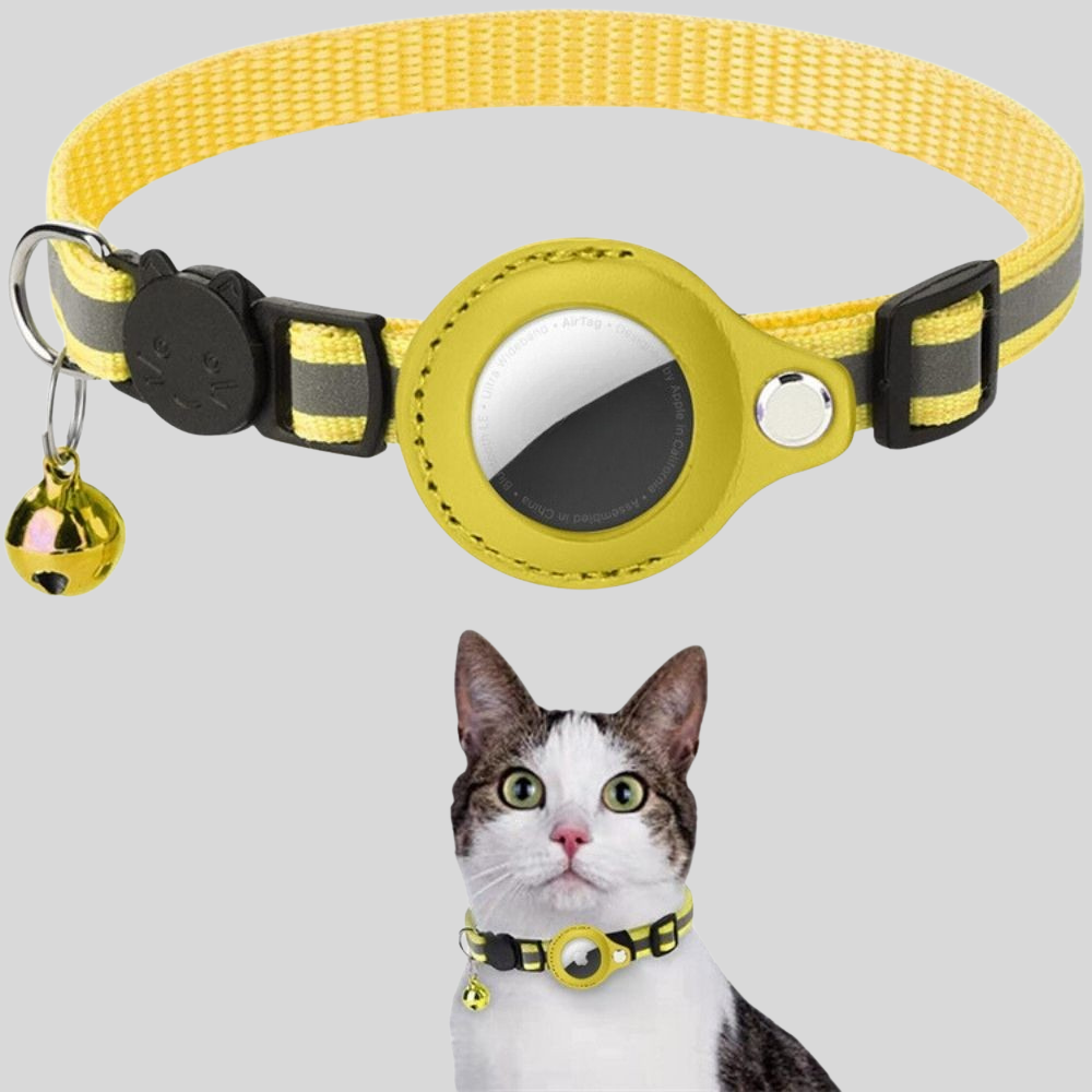 Cat Collar GPS Tracker Reflective Breakaway Safety Strap