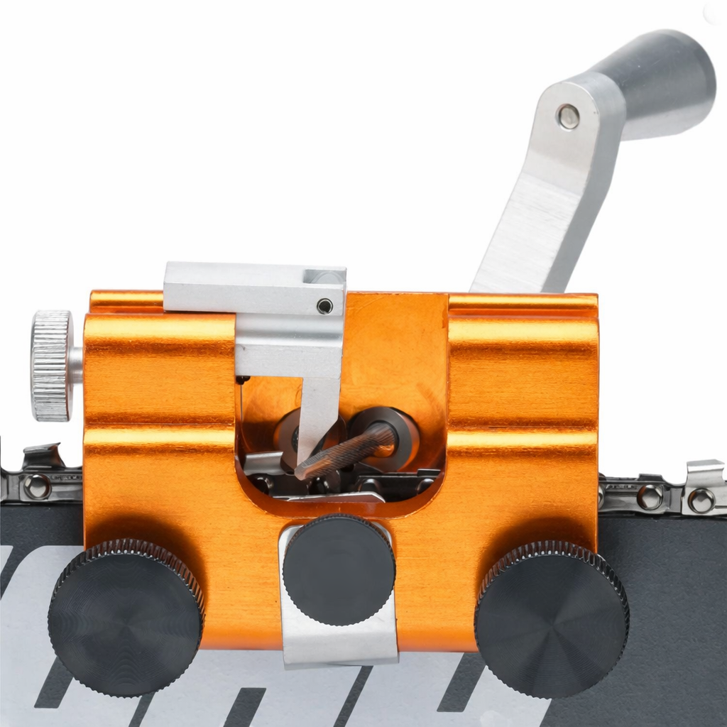 Chainsaw Sharpener Aluminum Chain Grinding Jig Tool