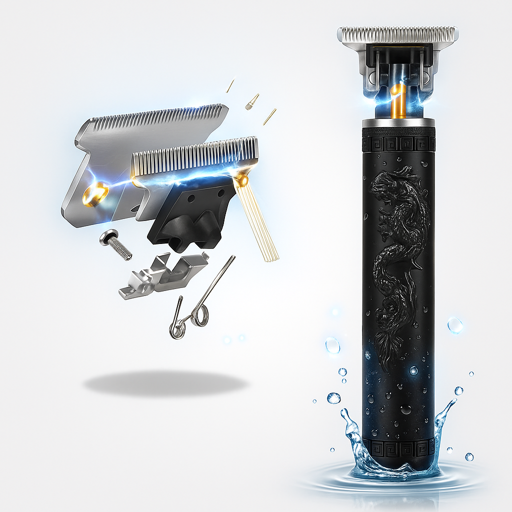 Hair Trimmer Set Rechargeable Beard Grooming Kit