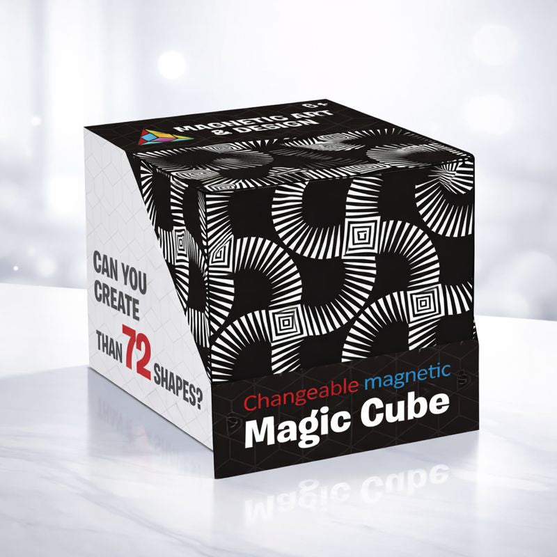 Puzzle Toy Magnetic Shape Shifting Cube Transforming Geometric Game