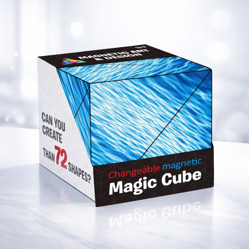 Puzzle Toy Magnetic Shape Shifting Cube Transforming Geometric Game