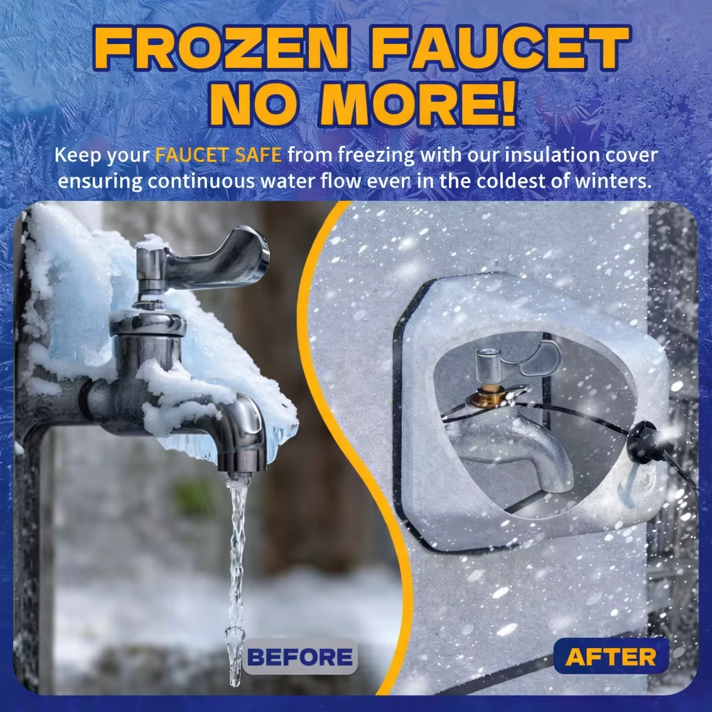 Faucet Covers Outdoor Winter Freeze Protection 2 Pack
