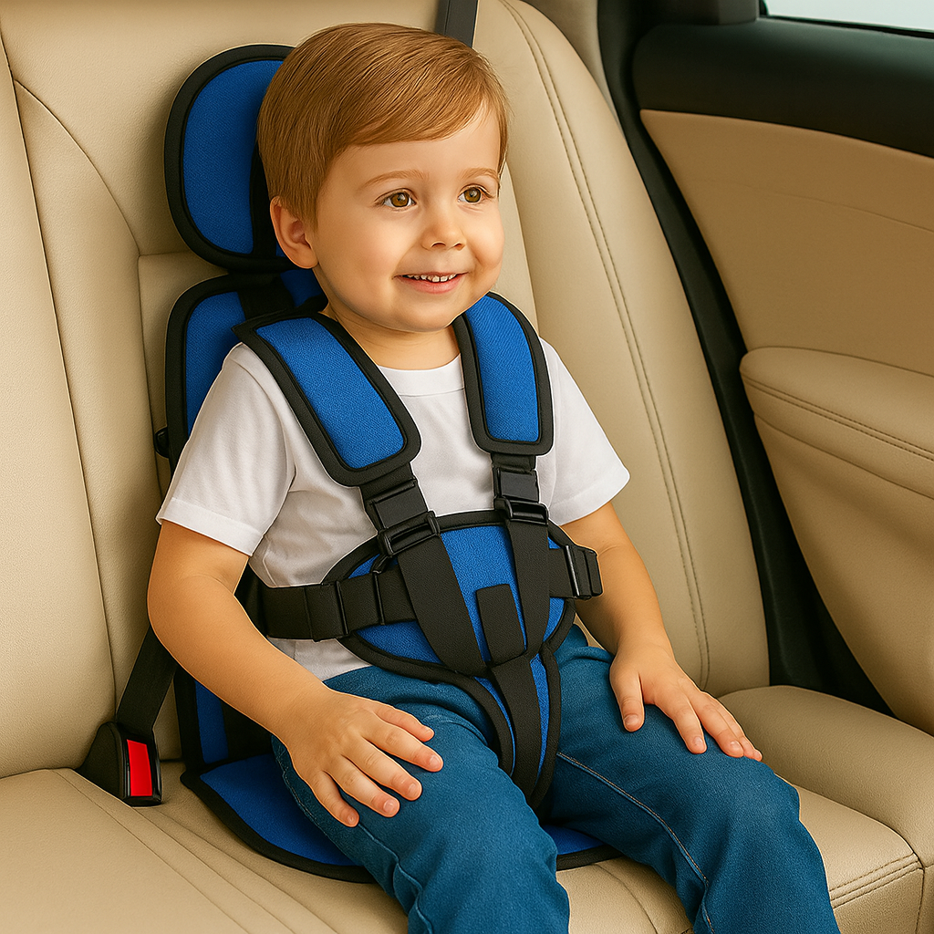 Travel Car Seat Toddler Portable Booster Foldable Child Car Seat Compact
