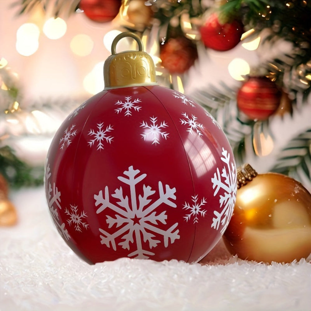 Weihnachtsdekorationen Riesige Aufblasbare Feiertags-Dekorationen Für Den Außenbereich Gartenball