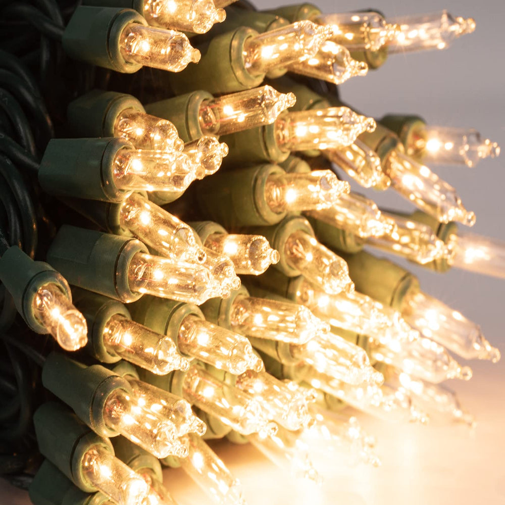 Vánoční světýlka řetězová světla vnitřní venkovní propojitelná mini sada