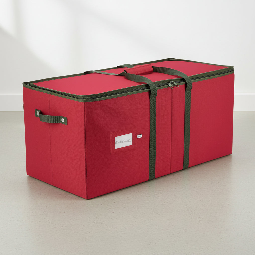 Christmas Ornament Storage Box Large Divider Organizer