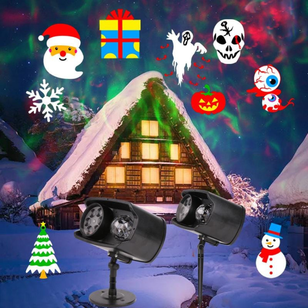 Christmas Tree Projector Light Outdoor Waterproof LED Display