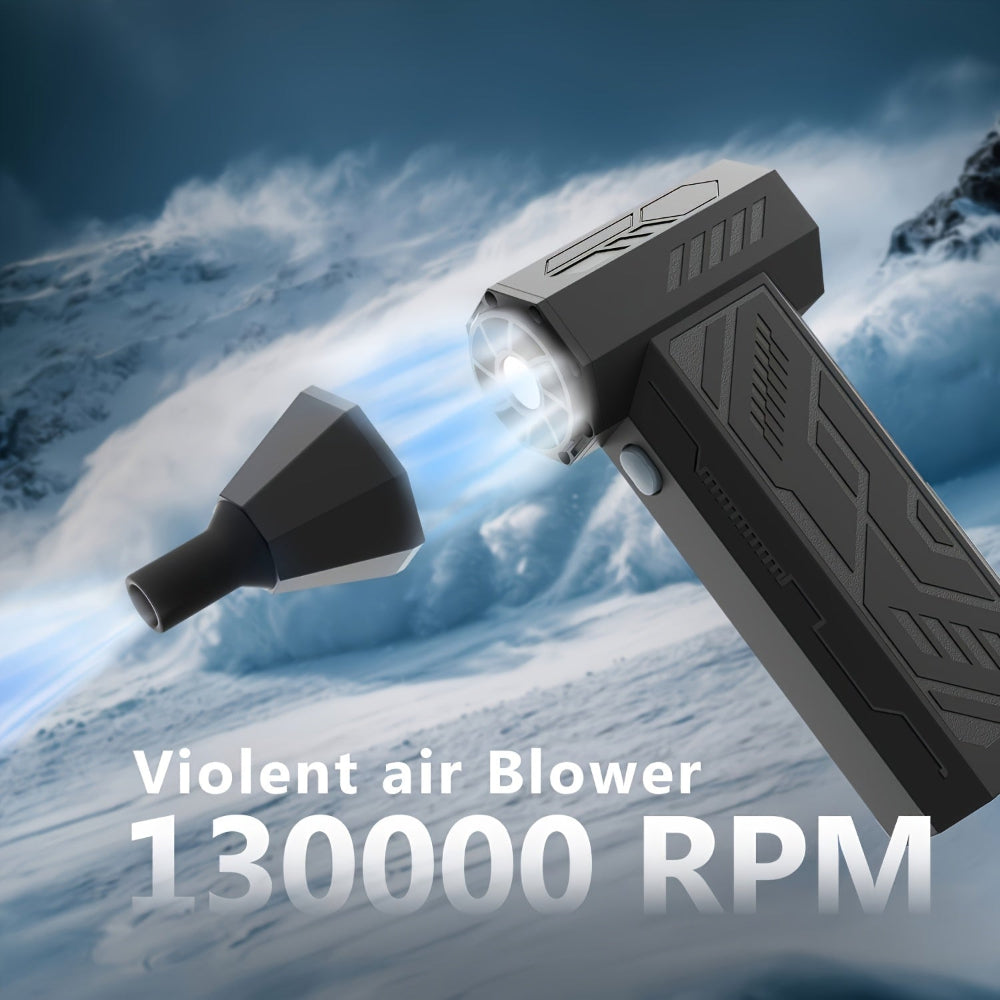 Stlačený vzduchový čistič Výkonný elektrický čisticí dmychadlo na dárky