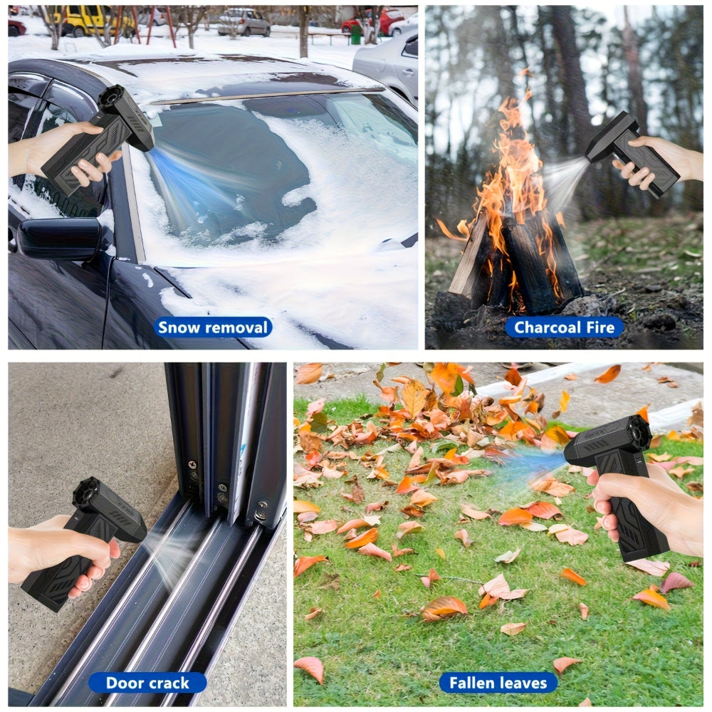 Stlačený vzduchový čistič Výkonný elektrický čisticí dmychadlo na dárky