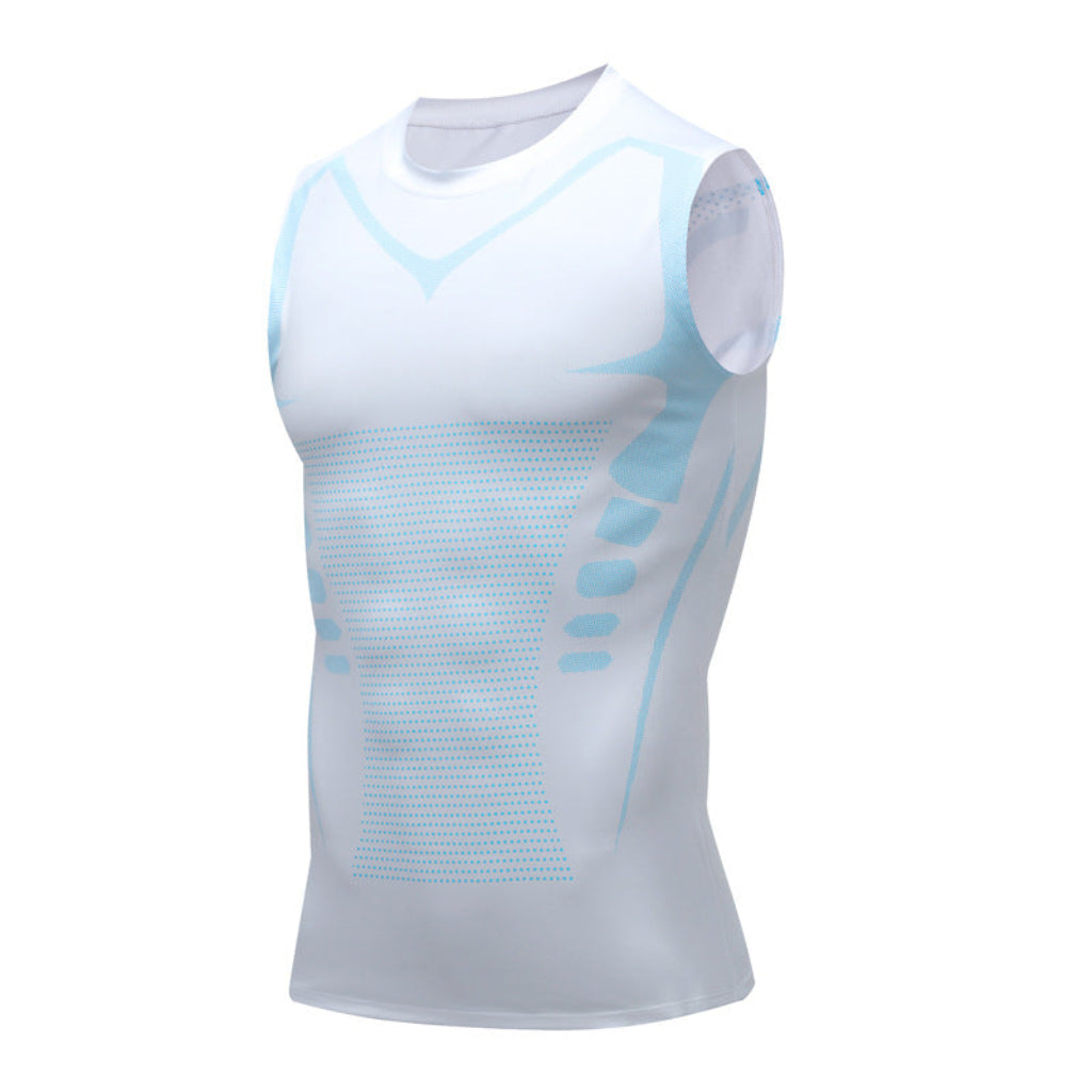 Compression Shirt Athletic Sleeveless Training Support Top