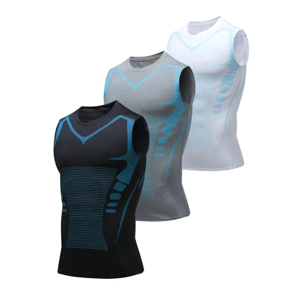 Compression Shirt Athletic Sleeveless Training Support Top