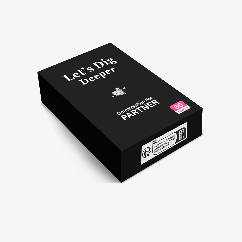 Conversation Cards Couples Relationship Game Set