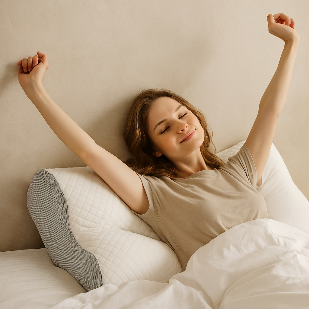 メモリーフォーム枕 首と肩のサポート