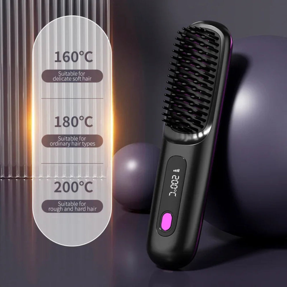 Cordless Hair Straightener USB Charging Function 6