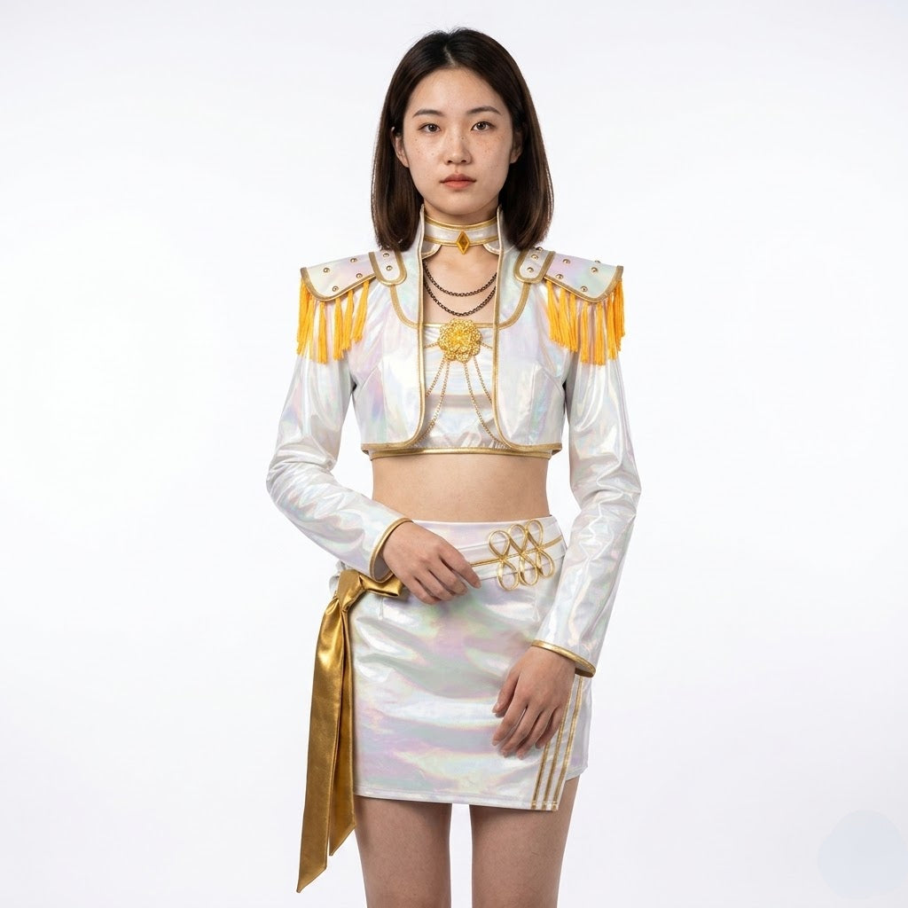 Kinder Kpop Kostüm Idol Outfit